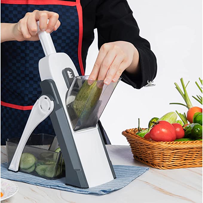 Mandoline Vegetable Cutter & Slicer ā Multi-Function Chopper