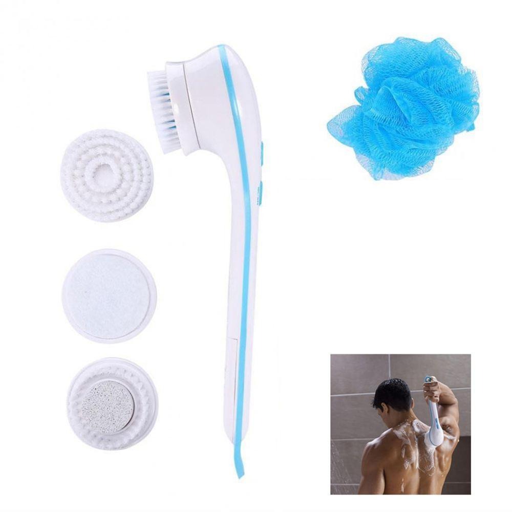 5-in-1 Electric Shower Brush – Body Cleansing & Exfoliating Spa