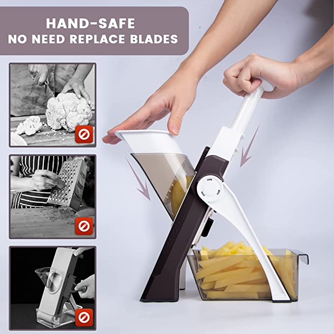 Mandoline Vegetable Cutter & Slicer – Multi-Function Chopper