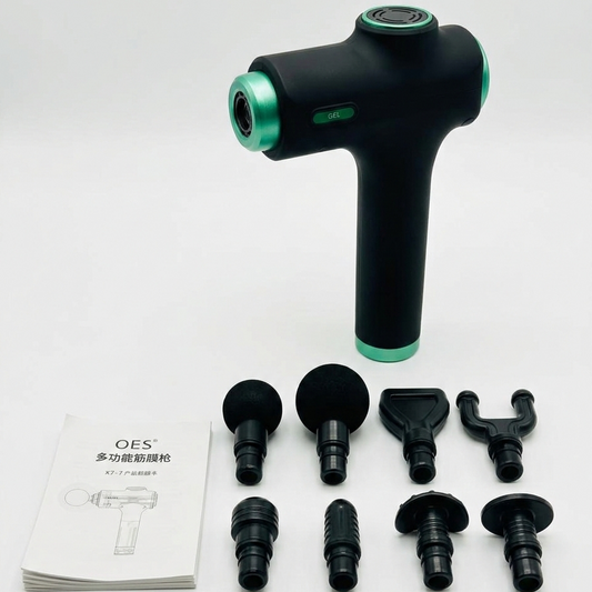 8-in-1 Massage Gun – Deep Tissue Percussion Muscle Massager