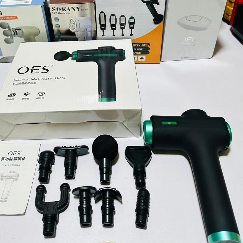8-in-1 Massage Gun – Deep Tissue Percussion Muscle Massager